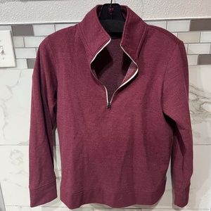 Eddie Bauer Ladies' ¼ Zip Fleece; size small